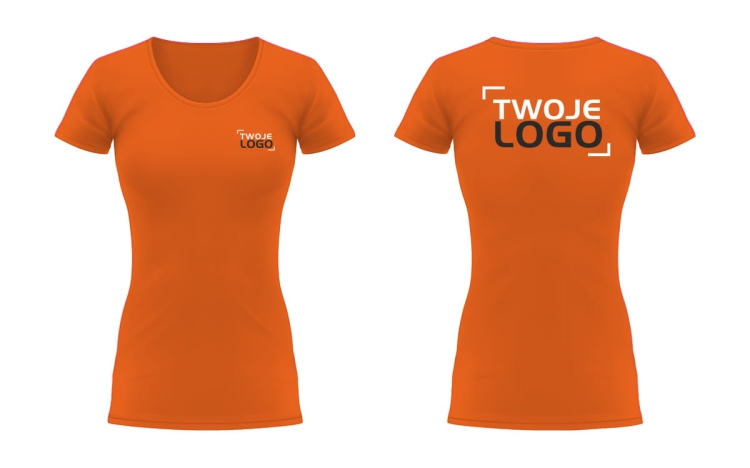 T-shirt reklamowy damski – trwały nadruk