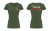T-shirt firmowy damski – przód i tył