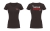 T-shirt damski z nadrukiem logo – 170 g/m²