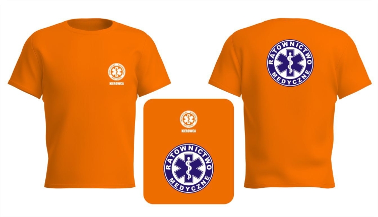 T-shirt Ratownictwo medyczne / Kierowca