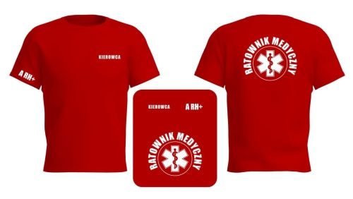 T-shirt  Ratownik medyczny / Kierowca