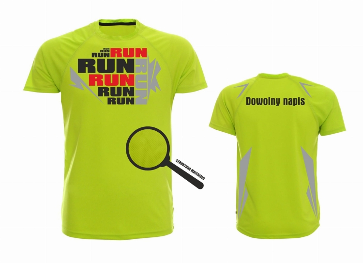 T-shirt dla mężczyzny do biegania