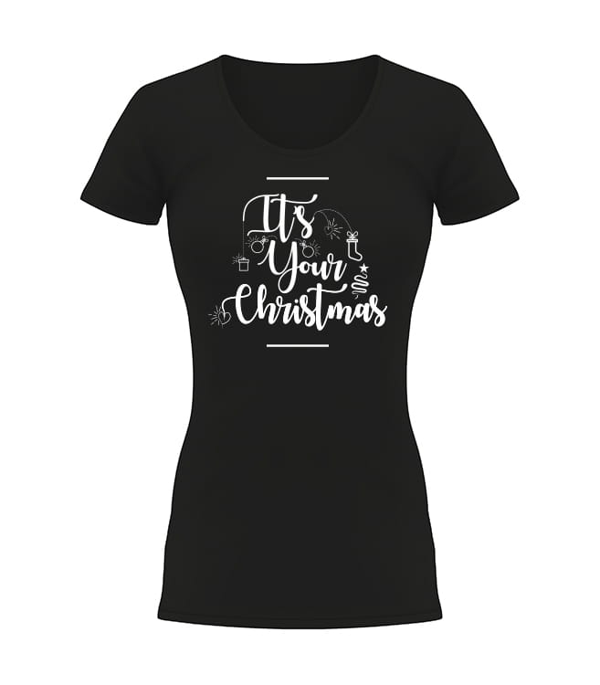 T-shirt damski It's your christmas