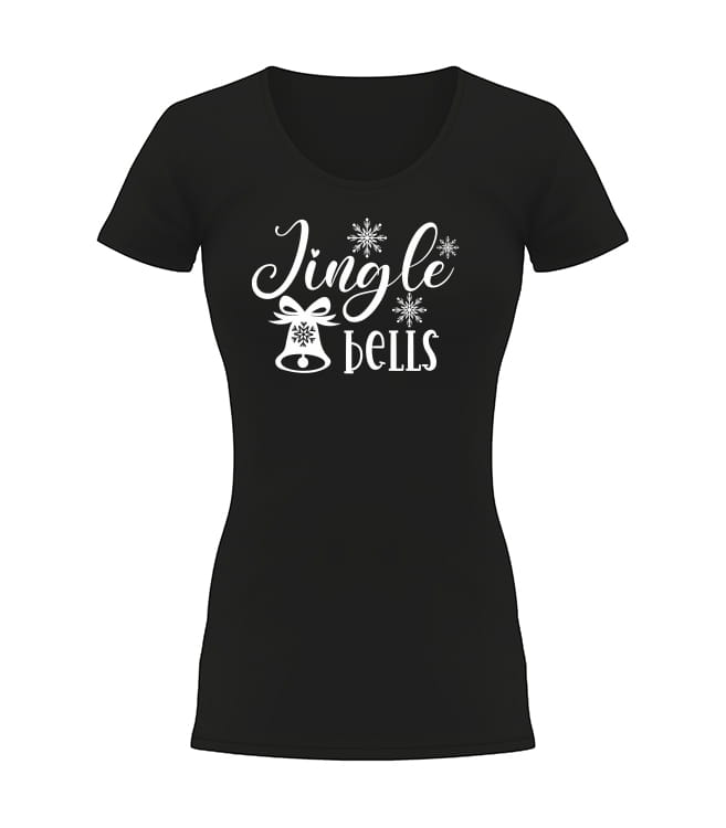 T-shirt damski Jingle Bells