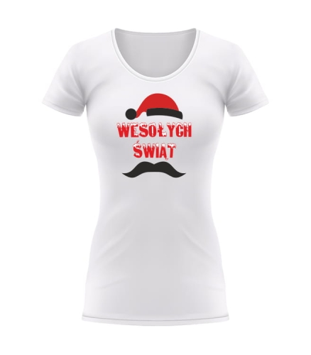 Koszulka damska Wesołych Świąt