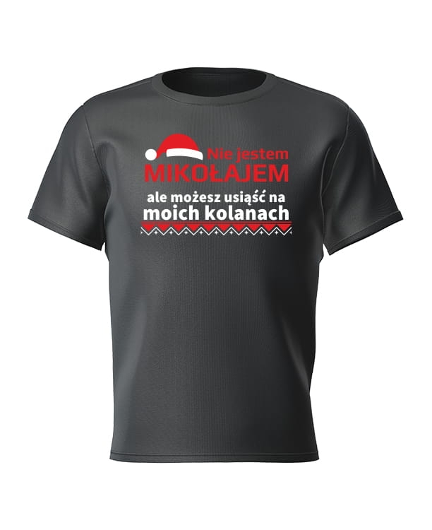 T-shirt męski Nie jestem Mikołajem