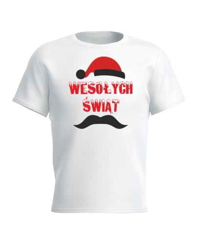 T-shirt męski Wesołych Świąt