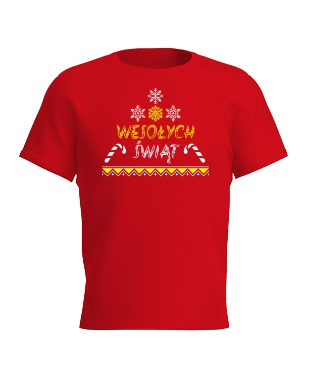 Męska koszulka świąteczna