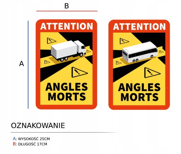 angles morts bus tir magnes