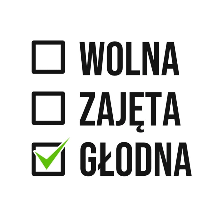 wolna zajęta głodna