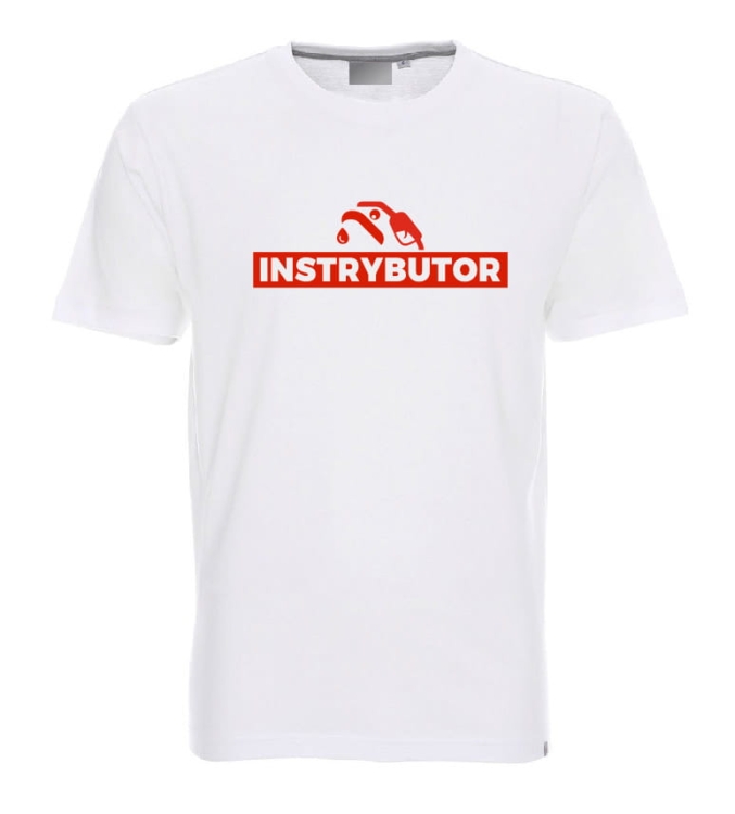koszulka biała instrybutor orlen