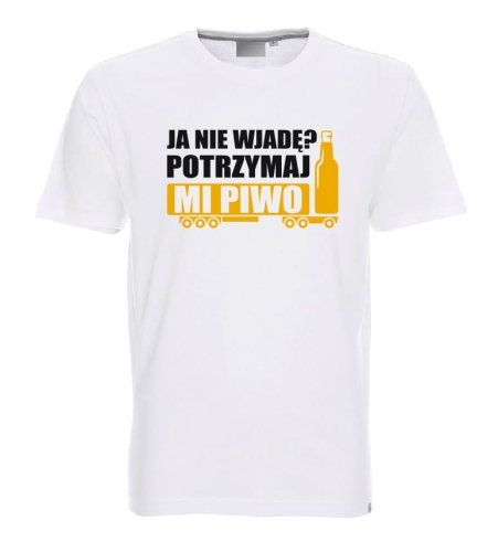 T-shirt potrzymaj mi piwo