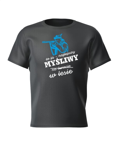 T-shirt męski dla myśliwego