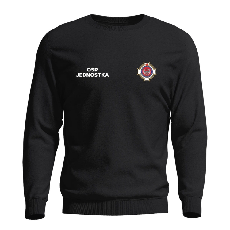 Bluza strażacka OSP – nadruk STRAŻ i personalizacja
