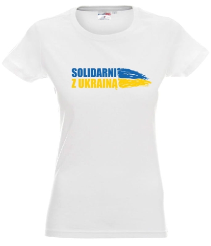 T-shirt Solidarni z Ukrainą