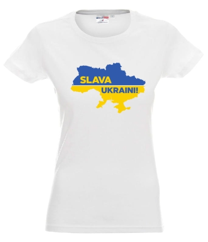 T-shirt damski slava ukraini