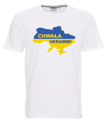 Chwała Ukrainie koszulka męska