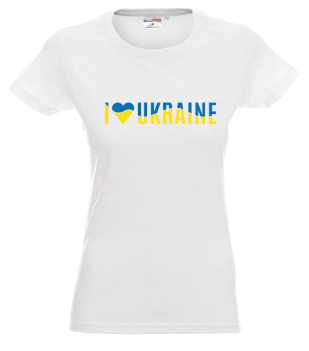 T-shirt kocham Ukrainę