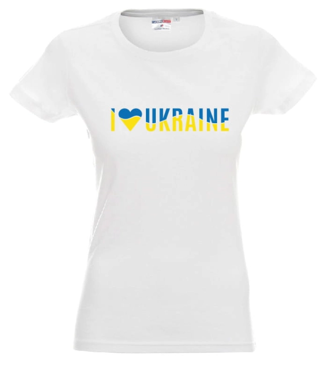 T-shirt kocham Ukrainę