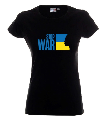 T-shirt damski stop war