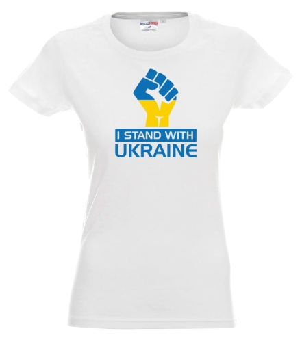 T- shirt męski stand with ukraine