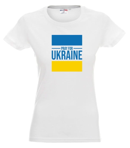 Koszulka damska pray for ukraine