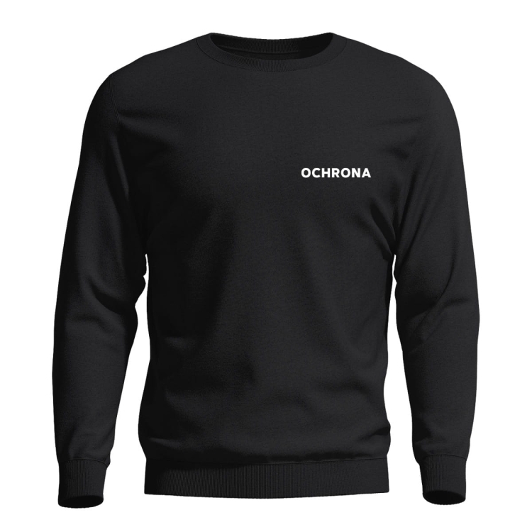 Bluza OCHRONA – nadruk z przodu