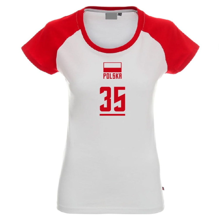 T-shirt damski siatkówka