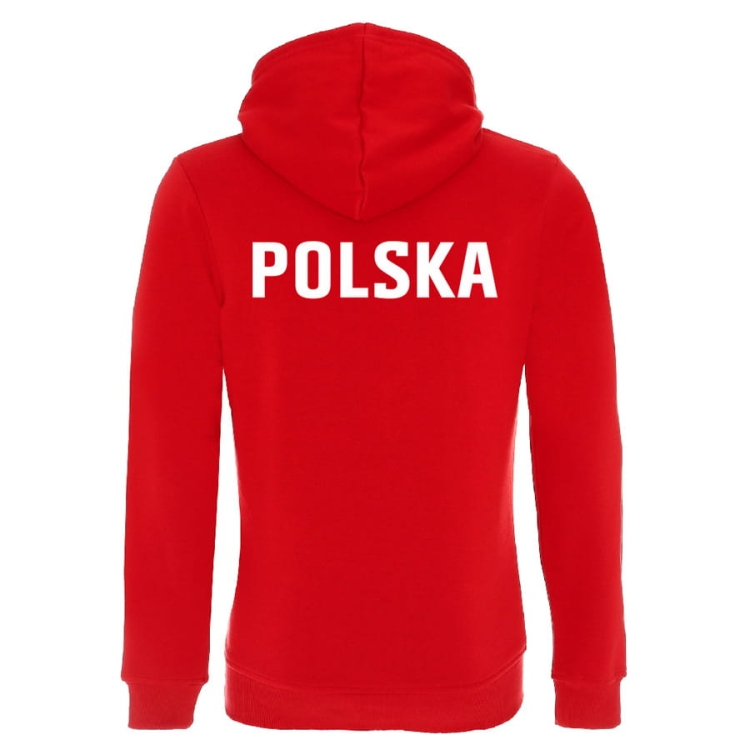 czerwona bluza polska