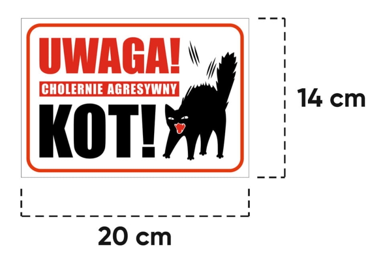 agresywny kot