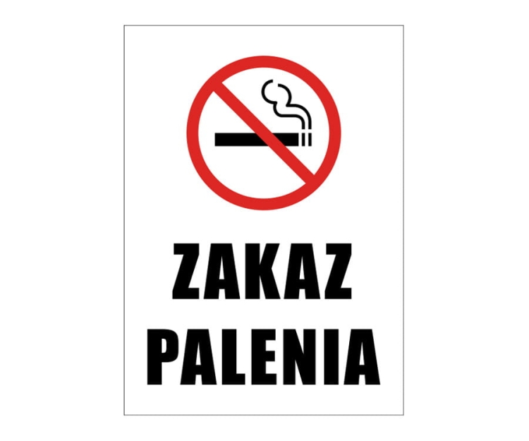 zakaz palenia