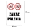 zakaz palenia a4
