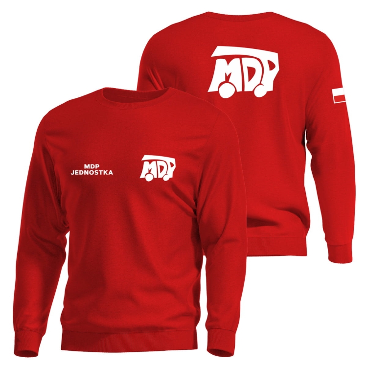 Bluza MDP z nadrukiem Młodzieżowa Drużyna Pożarnicza i personalizacją