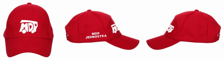 Czapka z daszkiem MDP – nadruk MDP i nazwa jednostki