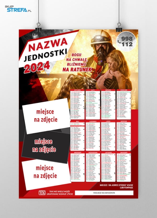 Kalendarz Ochotnicza Straż Pożarna OSP