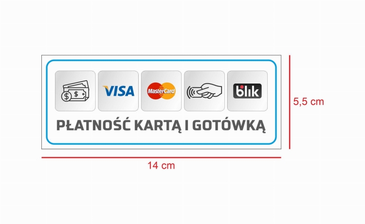 Płatność kartą i gotówką