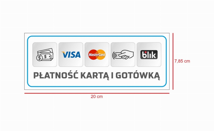 Płatność kartą i gotówką