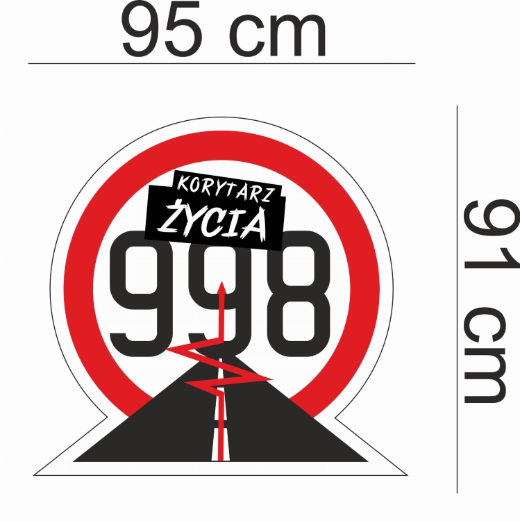 Naklejka Korytarz życia 95cm-4.jpg