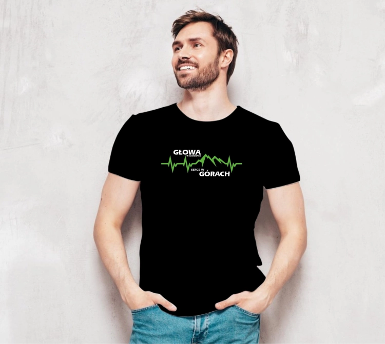 Koszulka czarna góry