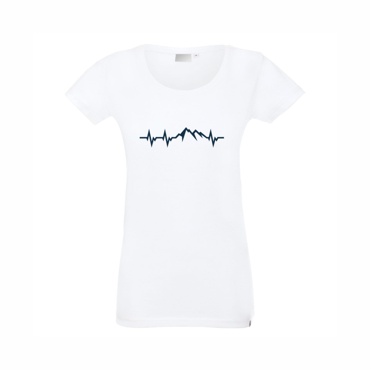 Koszulka biała góry damska