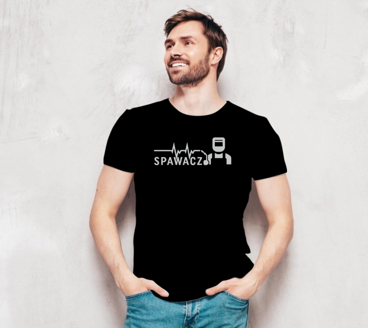 Koszulka czarna spawacz