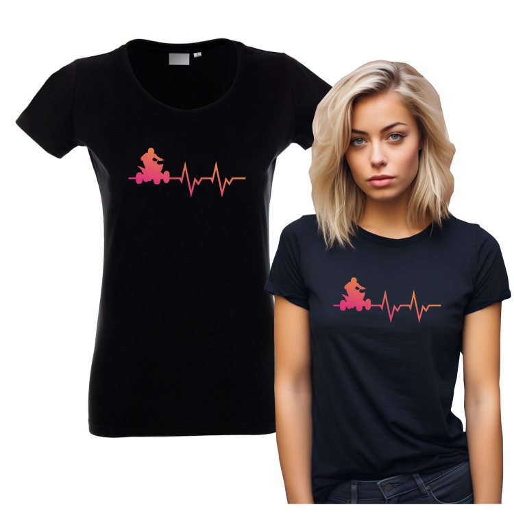 Koszulka czarna Quad 4x4