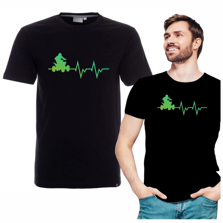 Koszulka czarna Quad 4x4