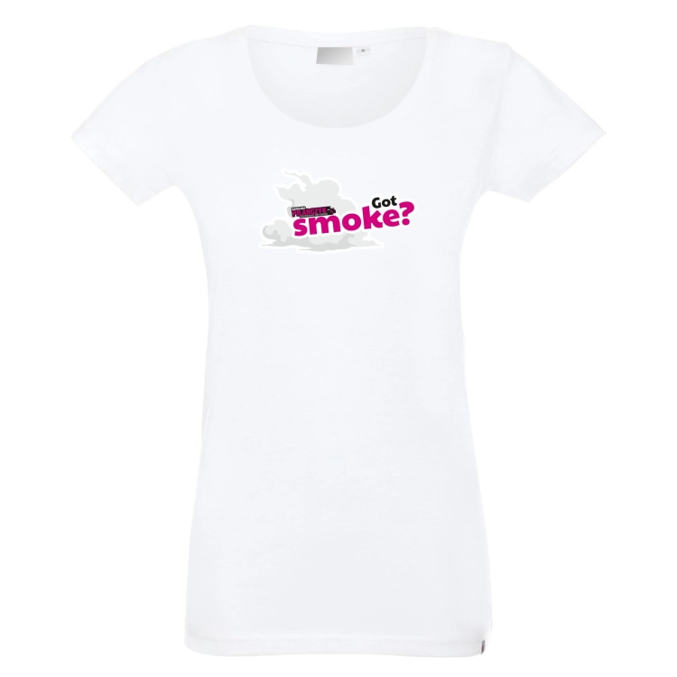 T-shirt damski biały drifting