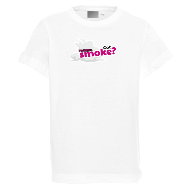 T-shirt biały dziecięcy drift motosport