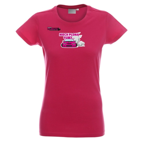 Koszulka damska różowa Karolina Pilarczyk drift