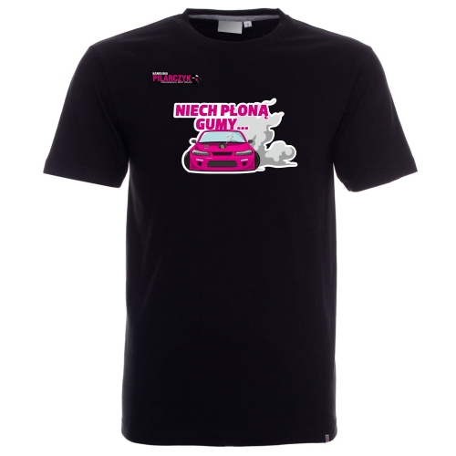 T-Shirt męski niech płoną gumy