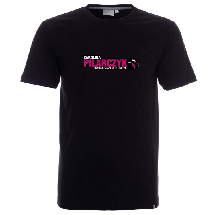 T-shirt męski czarny drifting