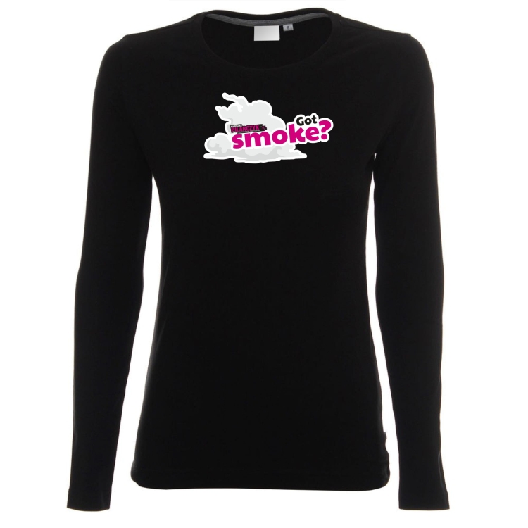Koszulka Longsleeve damska got smoke czarna