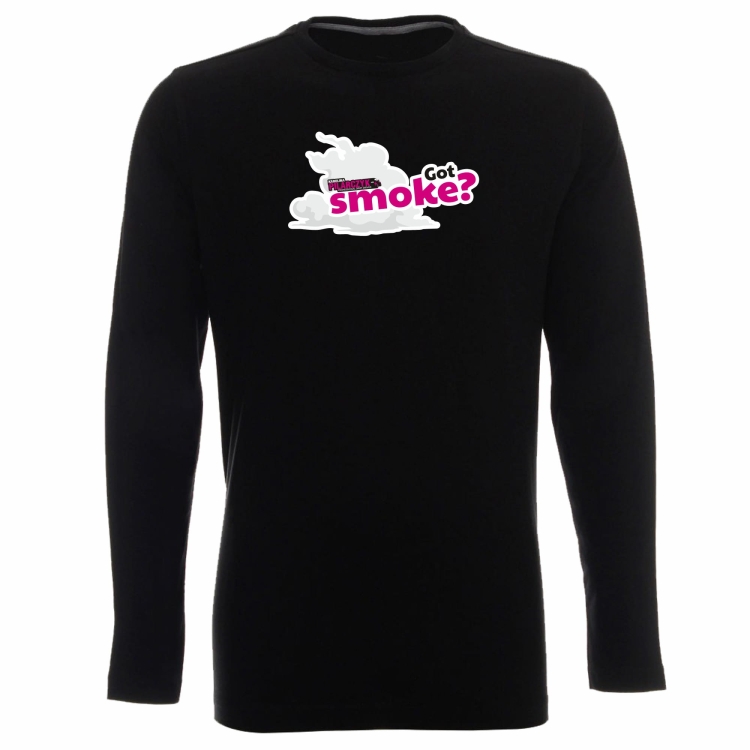 Koszulka Longsleeve męski Got Smoke czarny